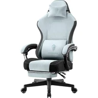 Silla Gamer Dowinx Ergonómica con Masaje Lumbar y Tela Transpirable