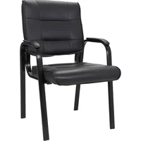 Silla de Oficina para Recepción con Tapizado Acolchado y Diseño Ergonómico