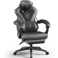 Silla Gamer Dowinx Ergonómica con Masaje y Reposapiés para Máximo Confort