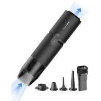 Aspiradora de Mano HOTO 15000Pa 4 en 1 para Computadora Rosa Compacta y Potente