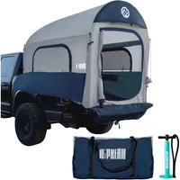 Carpa Para Camping Camioneta Tres Personas Azul Marino Niphean