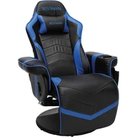 Silla Reclinable Gamer RESPAWN con Reposapiés y Porta Vaso Integrado