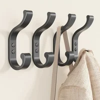 Ganchos De Pared Resistentes Para Abrigos Mochilas Toallas Y Más