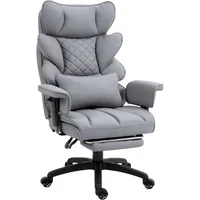 Silla Ejecutiva Dowinx Negra con Cojín de Resortes y Respaldo Reclinable
