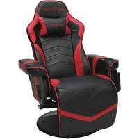 Silla Gamer Reclinable RESPAWN Roja con Reposapiés y Porta Vaso Integrado
