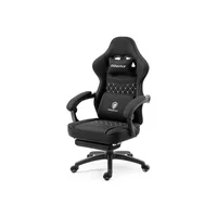 Silla Gamer Dowinx Ergonómica con Cojín de Gel y Reposapiés Retráctil