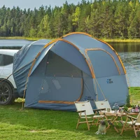 Carpa Para Camping 8 Personas Gris Naranja Joytutus