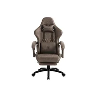 Silla Gamer Dowinx Grande con Masaje Lumbar y Reposapiés Ergonómico