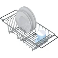 Escurridor Platos Mediano Sobre Fregadero Acero Cromado Simple Houseware