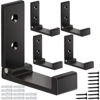 Ganchos Plegables ZEYU 5Pcs Aluminio Soporte Pesado No Oxida