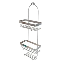 Organizador de Baño Plata Cromado