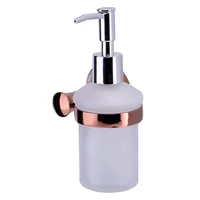 Dispensador De Jabón Dali Rosa Brillante Lecco