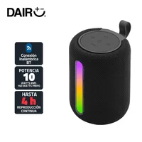 Parlante Recargable Bluetooh 10W Rms Con Luces Led