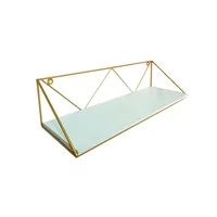 Repisa Metalica Novo Dorada 60x15x20 cm