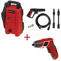Combo Hidrolavadora 1.200 Watts 1.305 Psi + Atornillador 1/4 Pulgada