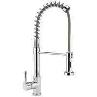 Grifería Monomando Lavaplatos Flexible Grifería Cocina Cromado Consumo 6 l/min
