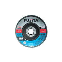 Disco Flap Zirconio 4 1/2 pulgadas x 7/8 pulgadas Grano 80 Set X 50 Unidades
