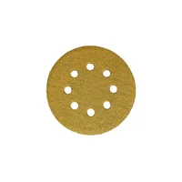 Lija Velcro 5 pulgadas x 8 Huecos Grano 600 Set X 200 Unidades