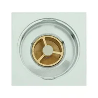 Rejilla de Piso Anti-olor Metal Tipo Flor Set X 12 Unidades