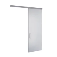 Kit Puerta De Paso Corrediza 100x235cm Roble Blanco