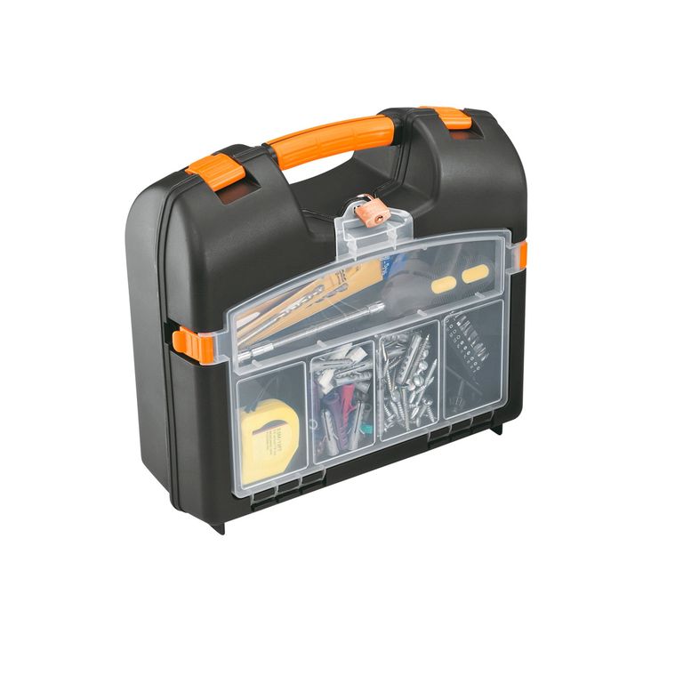 Kit De Herramientas 24 Piezas DIY: Organizador Con Forma De Neumático (Prensa, Destornilladores)