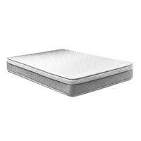 Combo Premier Base Cama + Cabecero + Colchón Queen 160x190 Gris Set X 3 Unidades