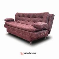 Sofá Cama Jupiter Rosado Tela Fina Suave Set X 3 Unidades