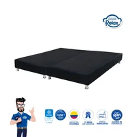 Base Cama Dream Night Negra King 200x200x30cm Set X 3 Unidades
