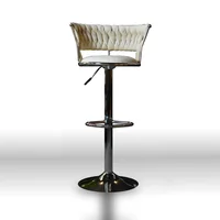 Silla Bar Luxury Beige Extra Suave Set X 3 Unidades