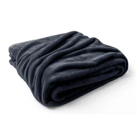 Cobija Coral Fleece Connie Extradoble 220x220 Cm 320 Gr Azul