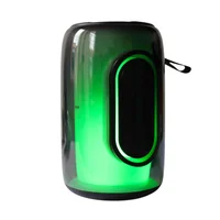 Parlante Bluetooth Portátil con Luces LED Diseño Único
