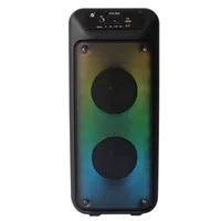 Parlante Portátil con Luces LED y Sonido Potente