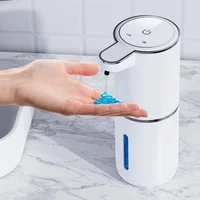 Dispensador de Jabón Líquido Automático 380ml USB IR Blanco