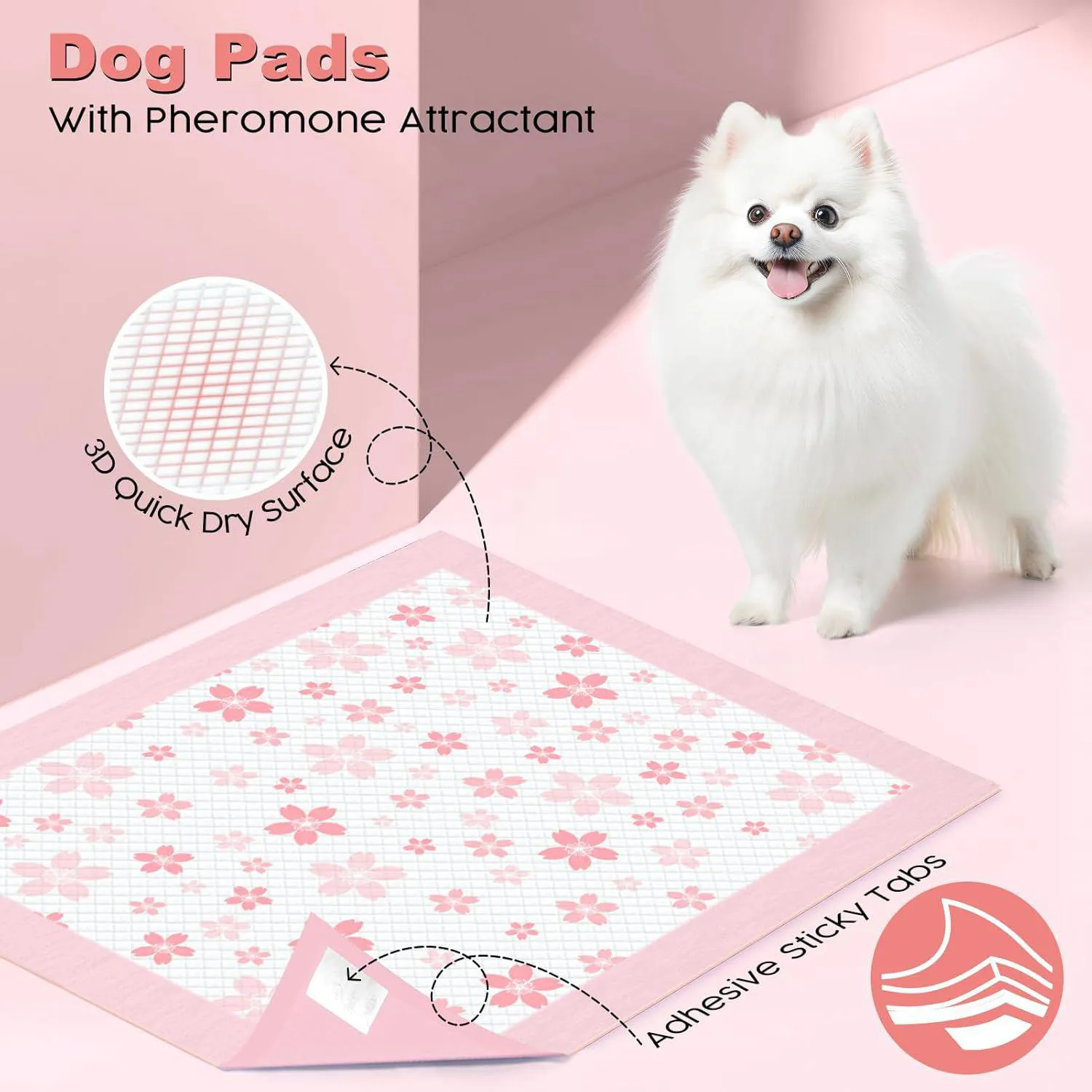 Almohadillas Absorbentes MIZOK para Entrenamiento de Mascotas 6
