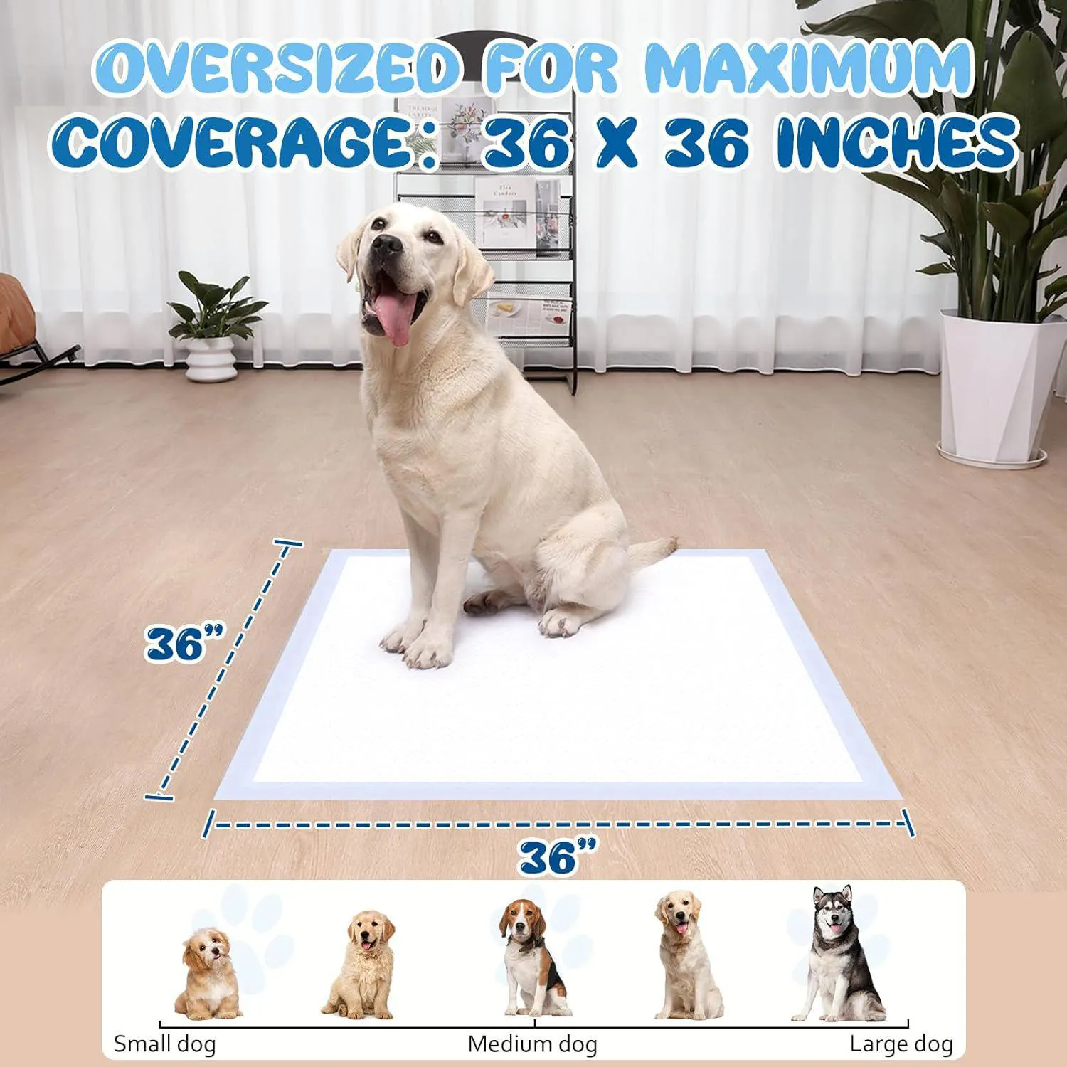 Almohadillas Para Orinar Para Perros Extra Grandes Súper Absorbentes