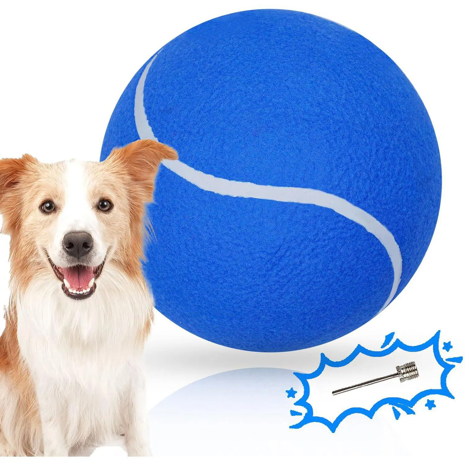 Pelota De Tenis Gigante Para Perros Ideal Para Juegos Al Aire Libre
