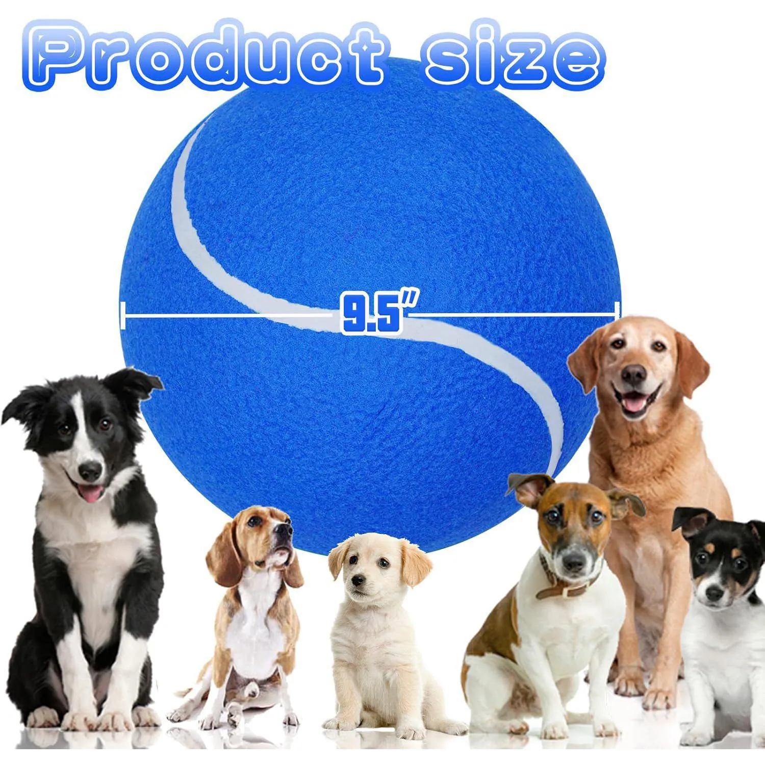 Pelota De Tenis Gigante Para Perros Ideal Para Juegos Al Aire Libre