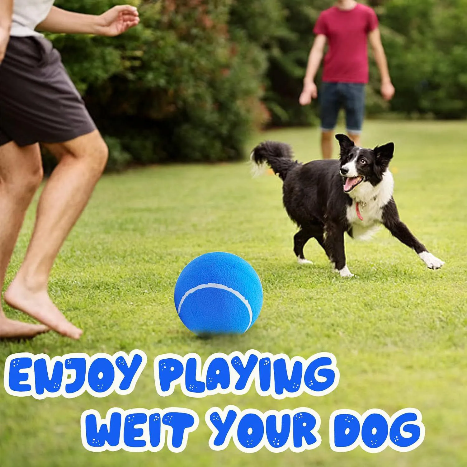 Pelota De Tenis Gigante Para Perros Ideal Para Juegos Al Aire Libre 6
