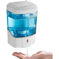 Dispensador de Jabón Mural Automático 600ml Sin Contacto Blanco