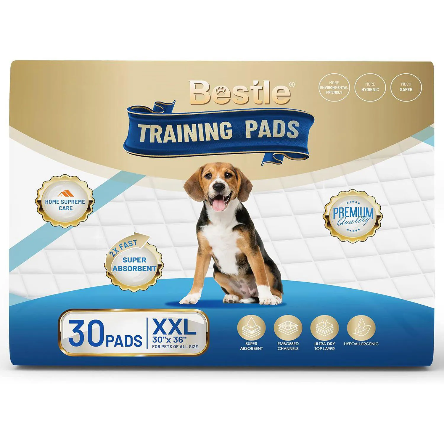 Almohadillas Extragrandes Superabsorbentes Para Mascotas BESTLE 7