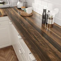 Papel Contact Wallercity Grano De Madera Marrón Para Encimeras