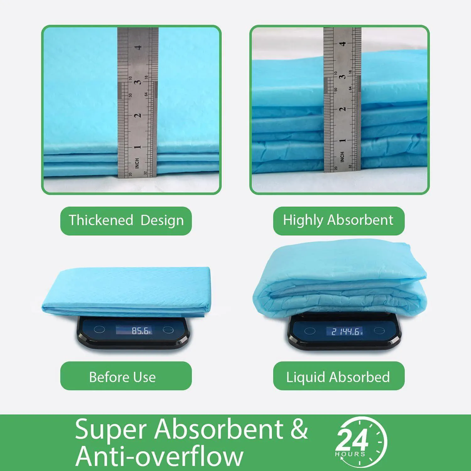 Almohadillas XL para Cachorros con Secado Rápido y Protección Antifugas 4