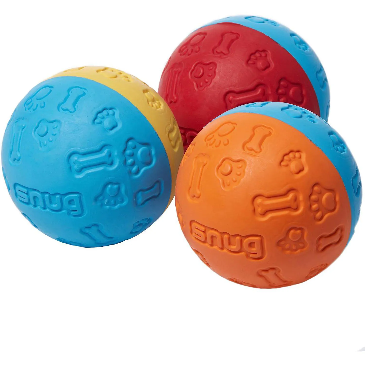 Pelotas de Goma Resistentes para Perros Pequeños y Medianos Color Original