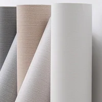 Papel Contact Texturizado de Lino Sintético Autoadhesivo Blanco Suave