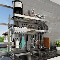 Escurridor de Platos Loyalfire de Acero Inoxidable para Fregadero de Cocina