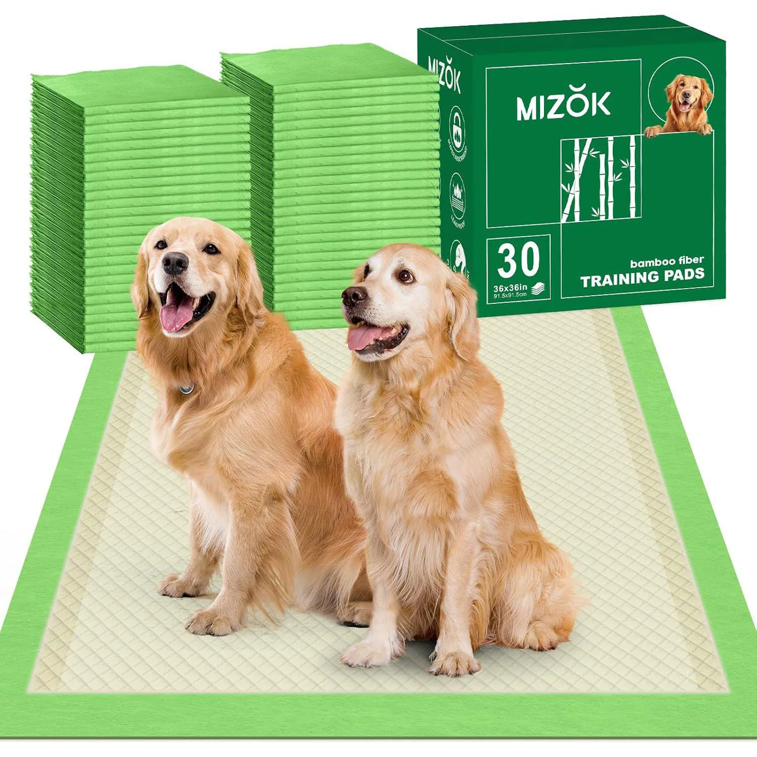 Almohadillas XXL para Cachorros con Bambú Natural y Adhesivo Seguro
