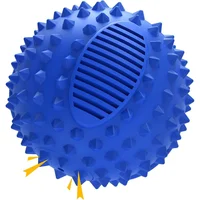 Pelota Chirriante Para Perros Petizer Resistente Flotante Con Sabor A Carne