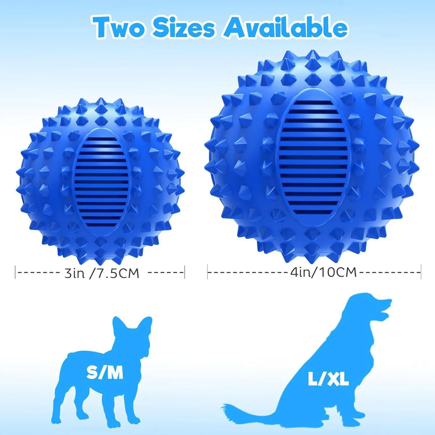 Pelota Chirriante Para Perros Petizer Resistente Flotante Con Sabor A Carne 6