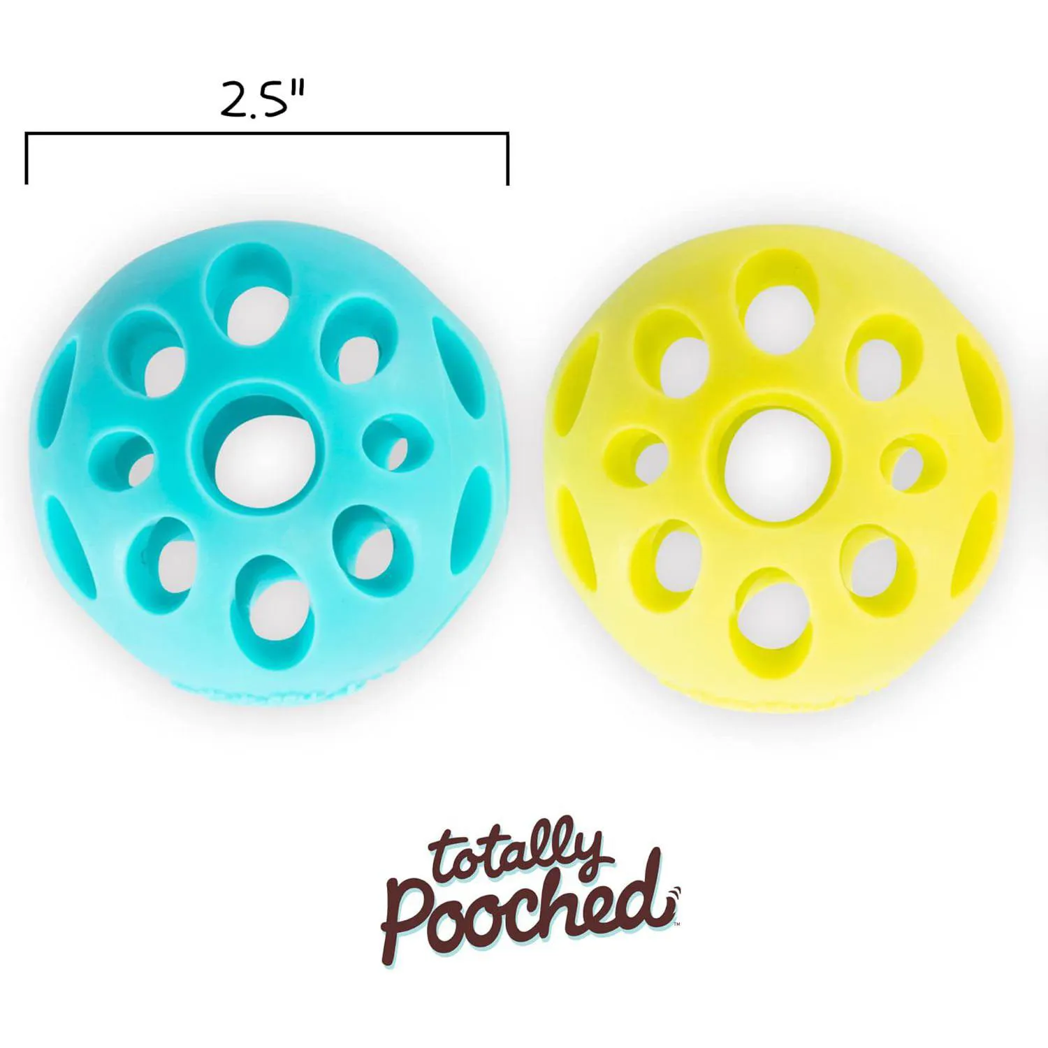 Pelota Interactiva Para Perros Con Compartimentos Para Golosinas Limpieza Dental 3