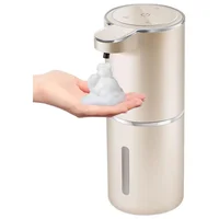 Dispensador de Jabón Espuma Automático 4 Niveles Recargable Blanca